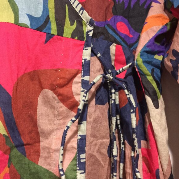 SAPPHIRE WRAP BLOUSE / DRESS SIZE S - Picture 7 of 8